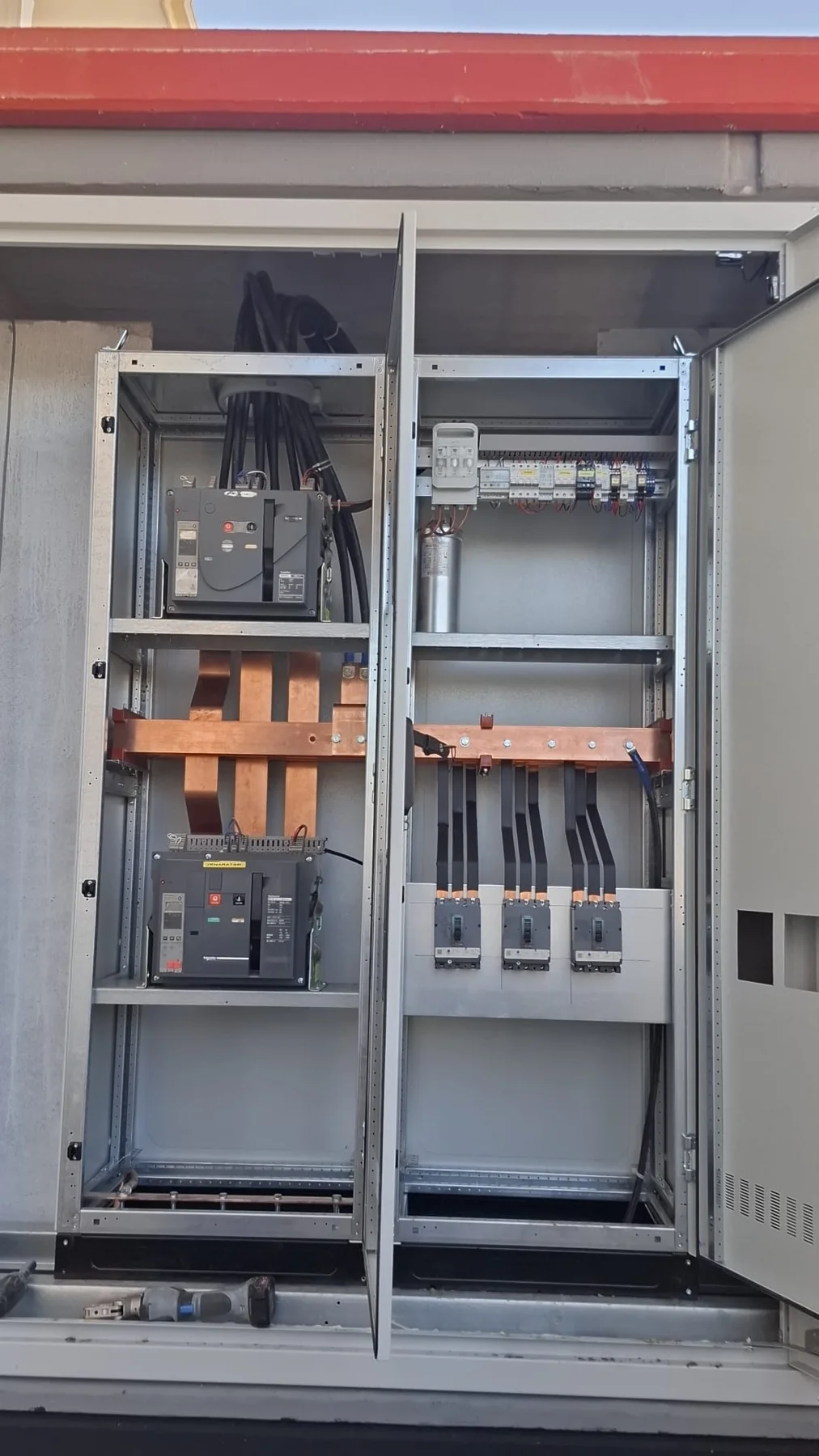 1600 kVA trafo ana dağıtım panosu