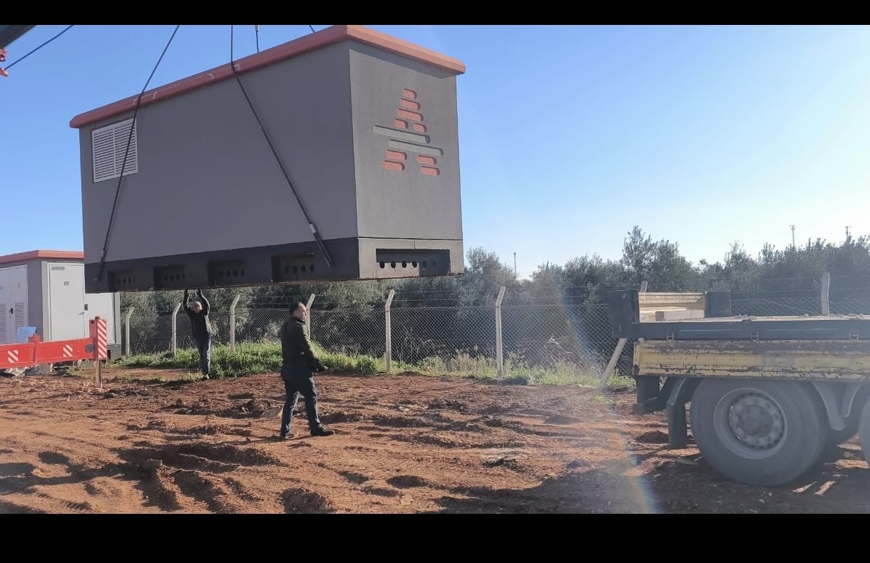 Beton trafo köşkü kurulumu