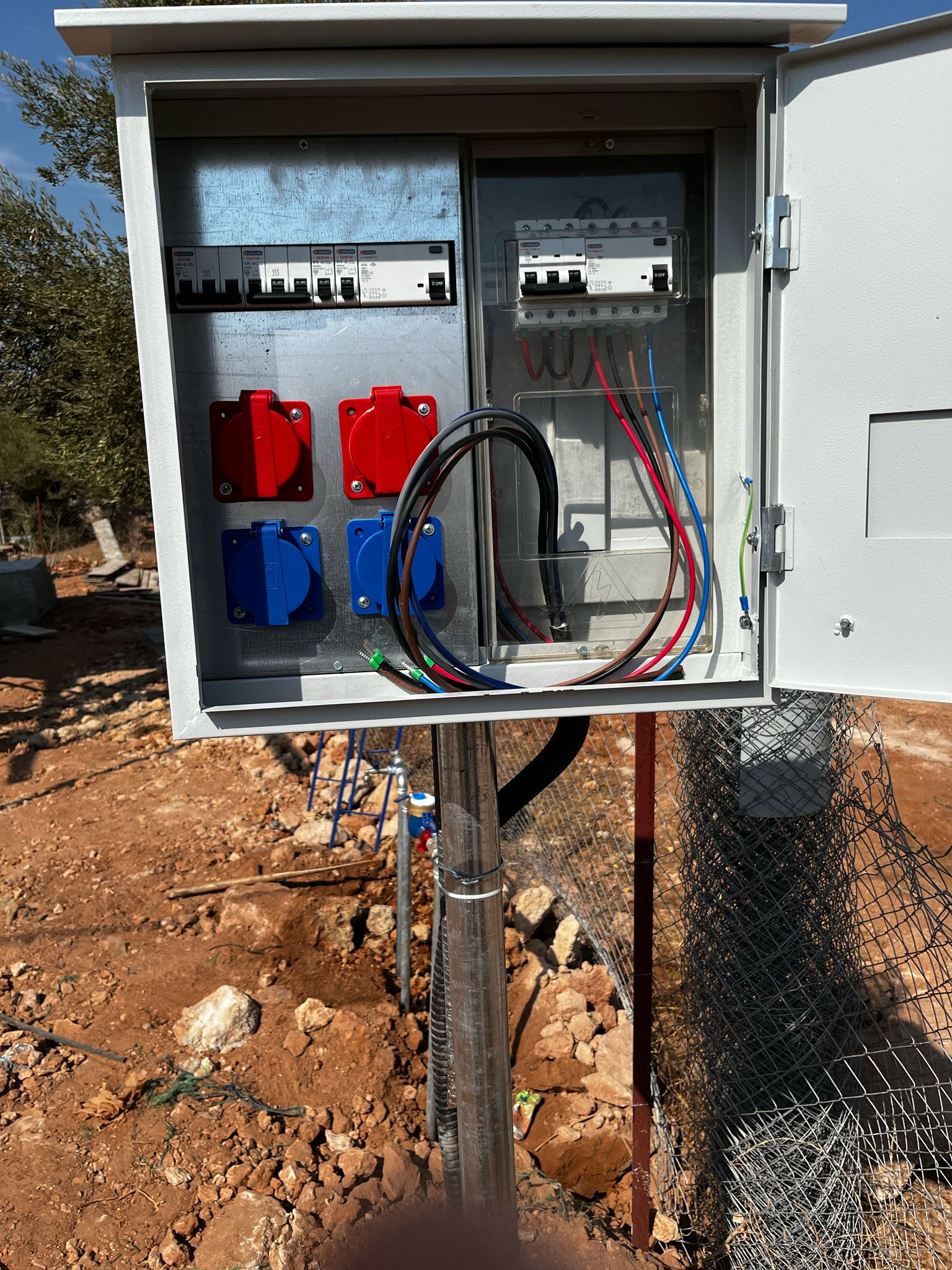 Antalya şantiye elektriği pano uygulaması